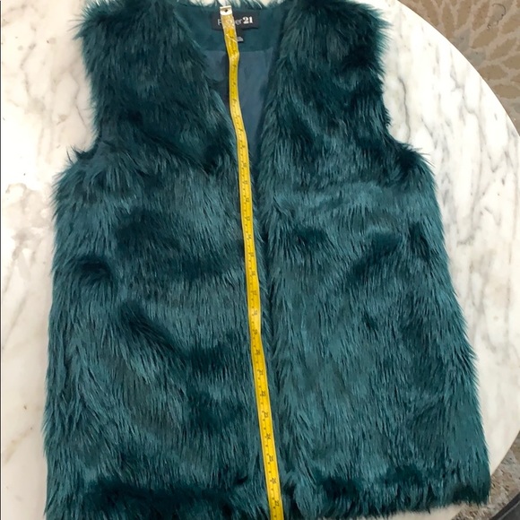 Forever 21 FAUX Vest - Picture 2 of 7